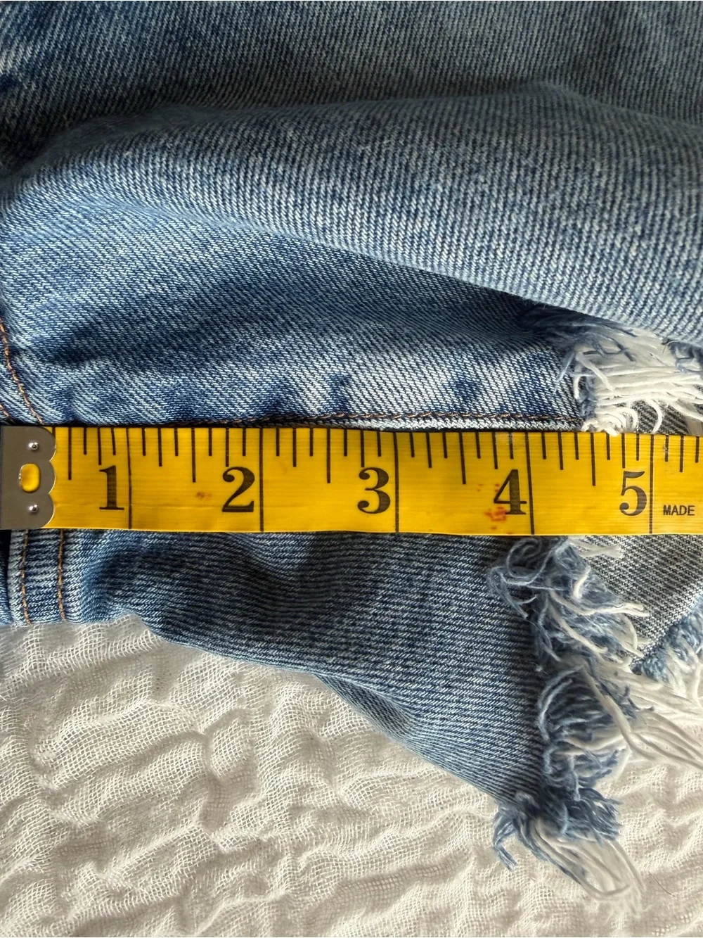 Citizens of Humanity Annabelle Long Shorts Bristol Wash Button Fly 29